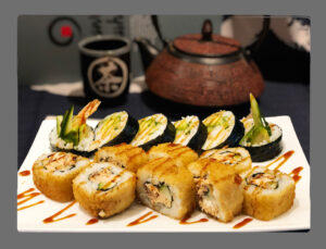 M4. Fritierter Teller | Sushi Münster | Muwa Sushi